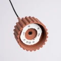 Lampa wisząca AURA 1 ochra czerwona Gx53 SL.2680 SOLLUX