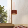 Lampa wisząca AURA 1 ochra czerwona Gx53 SL.2680 SOLLUX