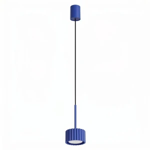Lampa wisząca do salonu, jadalni AURA ultramaryna 1xGX53 SL.2682 SOLLUX