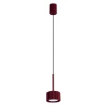 Lampa wisząca AURA 1 burgund Gx53 SL.2684 SOLLUX