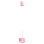 Lampa wisząca AURA 1 różowa Gx53 SL.2686 SOLLUX