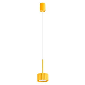 Lampa wisząca AURA żółta 1xGx53 do nowoczesnych wnętrz SL.2688 SOLLUX