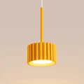 Lampa wisząca AURA 1 żółta Gx53 SL.2688 SOLLUX