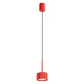 Lampa wisząca AURA 1 czerwona Gx53 SL.2689 SOLLUX