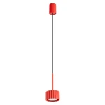 Lampa wisząca AURA 1 czerwona Gx53 SL.2689 SOLLUX