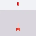 Lampa wisząca AURA 1 czerwona Gx53 SL.2689 SOLLUX