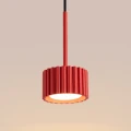 Lampa wisząca AURA 1 czerwona Gx53 SL.2689 SOLLUX