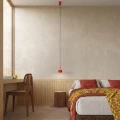 Lampa wisząca AURA 1 czerwona Gx53 SL.2689 SOLLUX