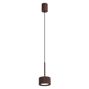Lampa wisząca AURA brązowa 1xGX53 do jadalni nad stół SL.2690 SOLLUX