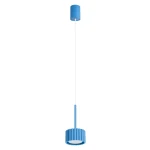 Lampa wisząca AURA 1 błękitna Gx53 SL.2691 SOLLUX
