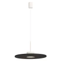 Lampa wisząca OVO 1xGX53 beżowa z czarnym dekoracyjnym filcem SL.2692 SOLLUX