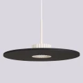 Lampa wisząca OVO 1xGX53 beżowa z czarnym dekoracyjnym filcem SL.2692 SOLLUX