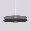 Lampa wisząca OVO 1xGX53 beżowa z czarnym dekoracyjnym filcem SL.2692 SOLLUX