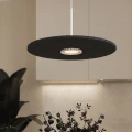 Lampa wisząca OVO 1xGX53 beżowa z czarnym dekoracyjnym filcem SL.2692 SOLLUX