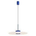 Lampa wisząca OVO 1xGX53 klosz ultramaryna + beżowy filcowy akcent SL.2693 SOLLUX