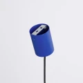 Lampa wisząca OVO 1xGX53 klosz ultramaryna + beżowy filcowy akcent SL.2693 SOLLUX
