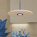 Lampa wisząca OVO 1xGX53 klosz ultramaryna + beżowy filcowy akcent SL.2693 SOLLUX