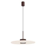 Lampa wisząca OVO z brązowym kloszem i beżowym filcem 1xGX53 SL.2694 SOLLUX