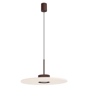 Lampa wisząca OVO z brązowym kloszem i beżowym filcem 1xGX53 SL.2694 SOLLUX