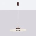 Lampa wisząca OVO z brązowym kloszem i beżowym filcem 1xGX53 SL.2694 SOLLUX