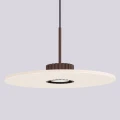 Lampa wisząca OVO z brązowym kloszem i beżowym filcem 1xGX53 SL.2694 SOLLUX