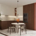 Lampa wisząca OVO z brązowym kloszem i beżowym filcem 1xGX53 SL.2694 SOLLUX