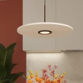 Lampa wisząca OVO z brązowym kloszem i beżowym filcem 1xGX53 SL.2694 SOLLUX