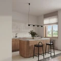 Żyrandol AURA 4 czarna Gx53 SL.2696 SOLLUX