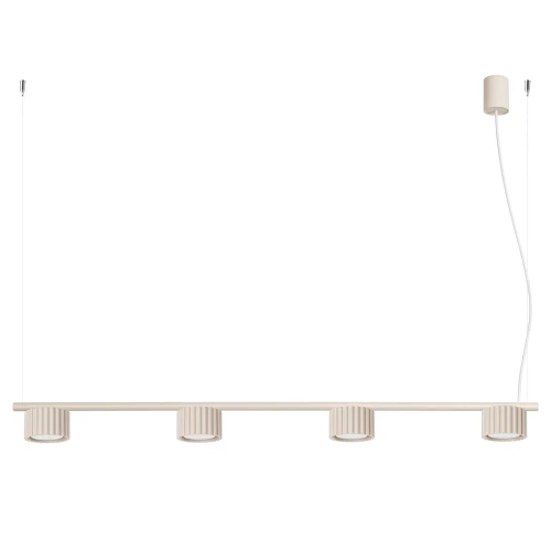 Żyrandol AURA 4 beżowa Gx53 SL.2697 SOLLUX