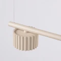 Żyrandol AURA 4 beżowa Gx53 SL.2697 SOLLUX