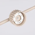 Żyrandol AURA 4 beżowa Gx53 SL.2697 SOLLUX