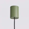Żyrandol AURA 4 zielona oliwka Gx53 SL.2698 SOLLUX