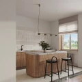 Żyrandol AURA 4 zielona oliwka Gx53 SL.2698 SOLLUX