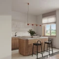 Żyrandol AURA 4 ochra czerwona Gx53 SL.2699 SOLLUX