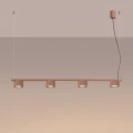 Żyrandol AURA 4 mocca Gx53 SL.2700 SOLLUX