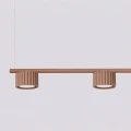 Żyrandol AURA 4 mocca Gx53 SL.2700 SOLLUX
