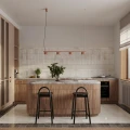 Żyrandol AURA 4 mocca Gx53 SL.2700 SOLLUX