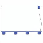 Żyrandol AURA 4 ultramaryna Gx53 SL.2701 SOLLUX