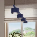 Żyrandol AURA 4 ultramaryna Gx53 SL.2701 SOLLUX