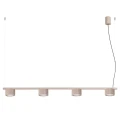 Żyrandol AURA 4 taupe Gx53 SL.2702 SOLLUX