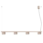 Żyrandol AURA 4 taupe Gx53 SL.2702 SOLLUX