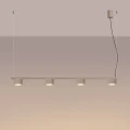 Żyrandol AURA 4 taupe Gx53 SL.2702 SOLLUX