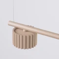Żyrandol AURA 4 taupe Gx53 SL.2702 SOLLUX