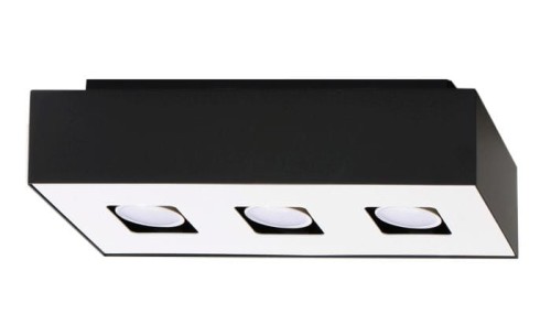 Spot MONO 3 czarny GU10 3x40W IP20 SL.0072 SOLLUX