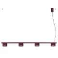 Żyrandol AURA 4 burgund Gx53 SL.2703 SOLLUX