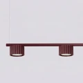 Żyrandol AURA 4 burgund Gx53 SL.2703 SOLLUX