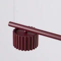 Żyrandol AURA 4 burgund Gx53 SL.2703 SOLLUX
