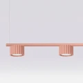 Żyrandol AURA 4 brzoskwiniowa Gx53 SL.2704 SOLLUX