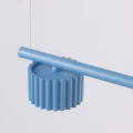 Żyrandol AURA 4 błękitna Gx53 SL.2710 SOLLUX