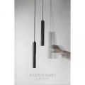 SYSTEM SHIFT - HANGIT oprawa zwis na szynoprzewód 40x297 (935mm kabel) 12W 25st czarny 5 lat gw. WLD+40006 Spectrum